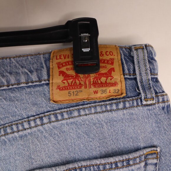levi's. jeans. 512 jeans men r size  W 36 L32 - Picture 5 of 6